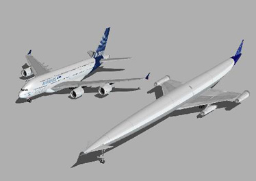 Illustration for article titled Mach 8 Hydrogen Hypersonic Airliner on the Drawing Board